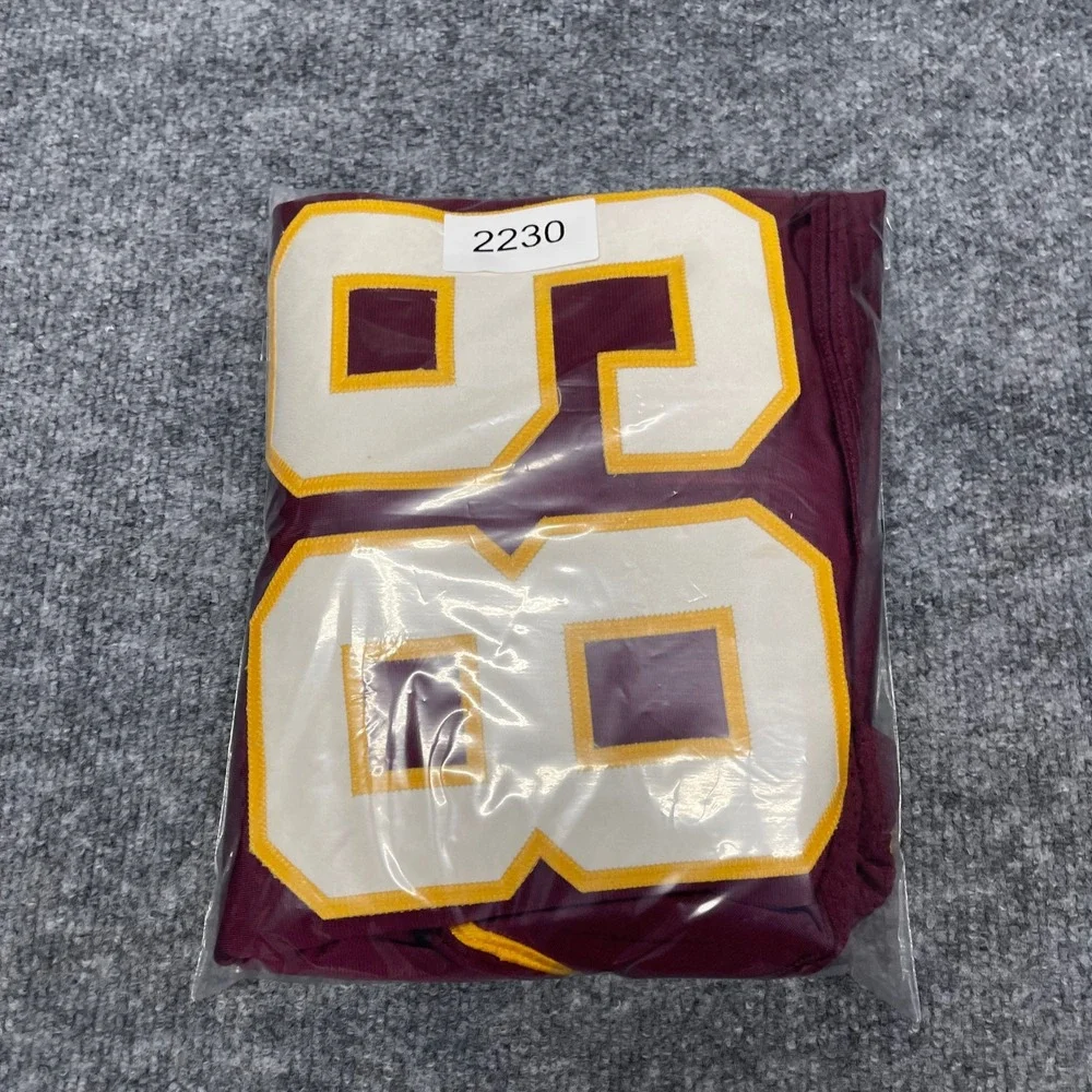 Nike Forest Grove High School Vikings Football Jersey XXL 2XL #89 Red Game Worn - Picture 12 of 12